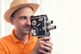 This is a film camera, not a video camera