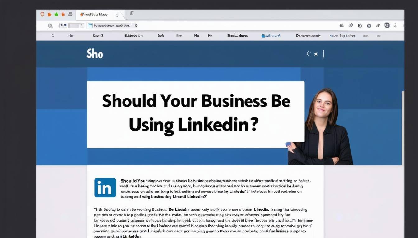 using LinkedIn For Your Business